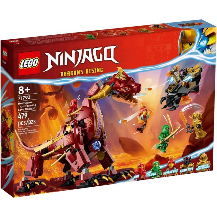 LEGO 71793 - Ninjago - Heatwave Transforming Lava Dragon