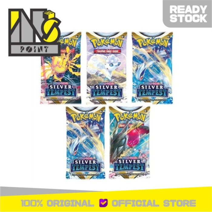 Pokemon TCG English - Silver Tempest Sleeved Booster Pack