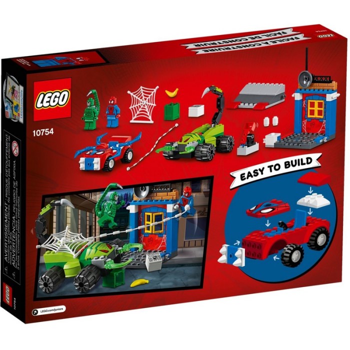 LEGO 10754 - Junios - Spider-Man vs. Scorpion Street Showdown
