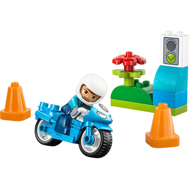 LEGO 10471 - Duplo - Blue Police Motorcycle