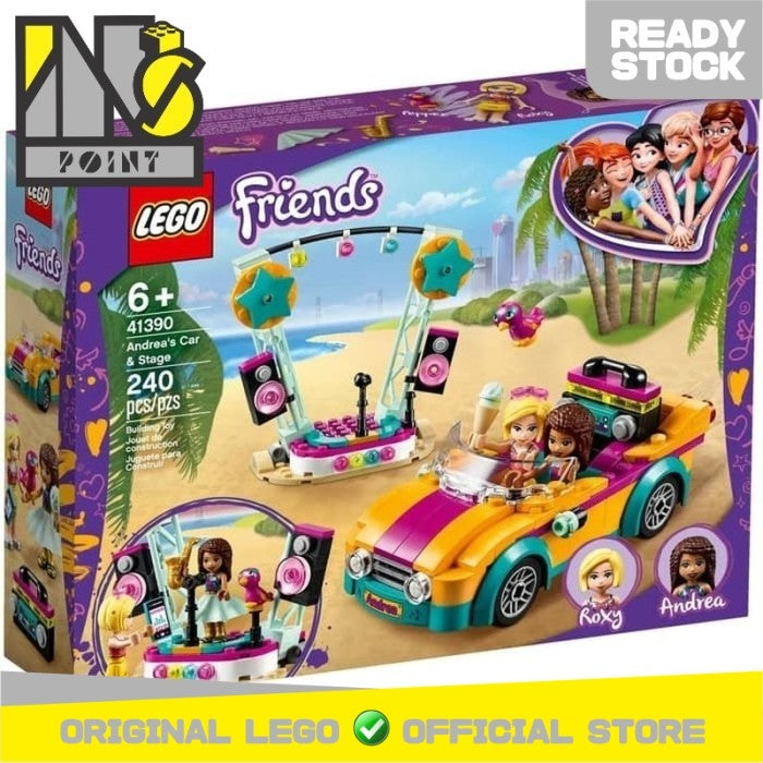 LEGO 41390 - Friends - Andrea's Car & Stage