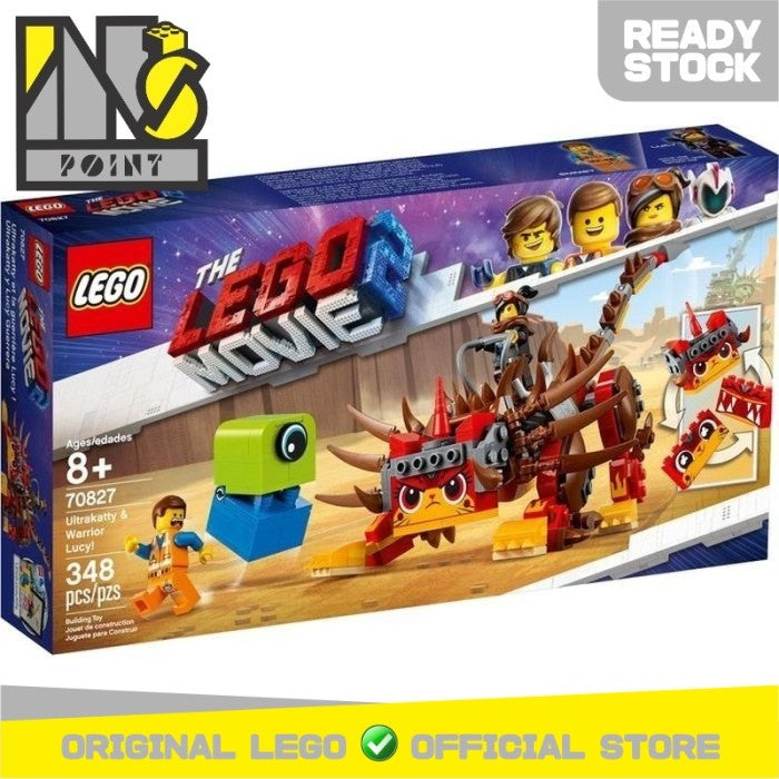 LEGO 70827 - The Lego Movie 2 - Ultrakatty & Warrior Lucy!