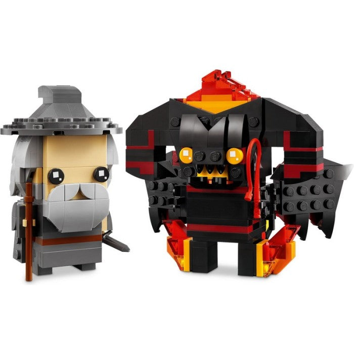 LEGO 40631 - Brickheadz - Gandalf the Grey & Balrog