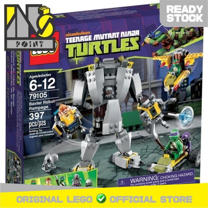 LEGO - 79105 - Teenage Mutant Ninja Turtles - Baxter Robot Rampage