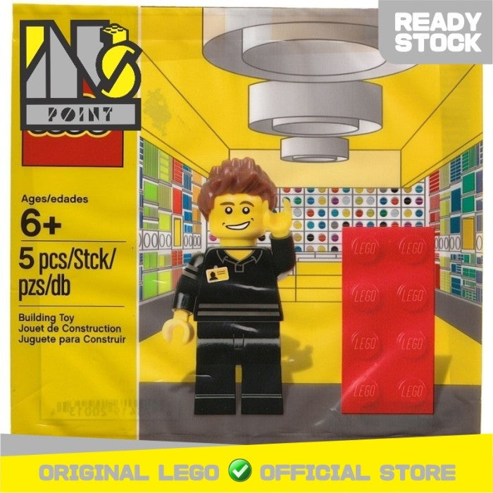 LEGO 5001622 - Polybag - LEGO store employee