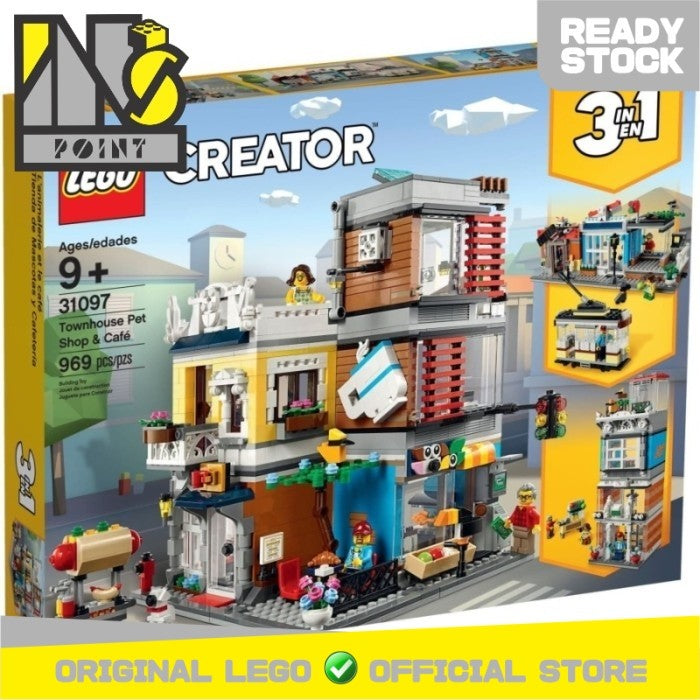 LEGO 31097 - Creator - Townhouse Pet Shop & Café