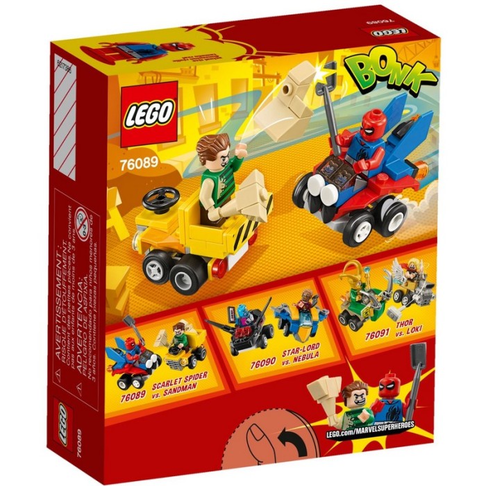 LEGO 76089 - Super Heroes - Mighty Micros: Scarlet Spider vs. Sandman