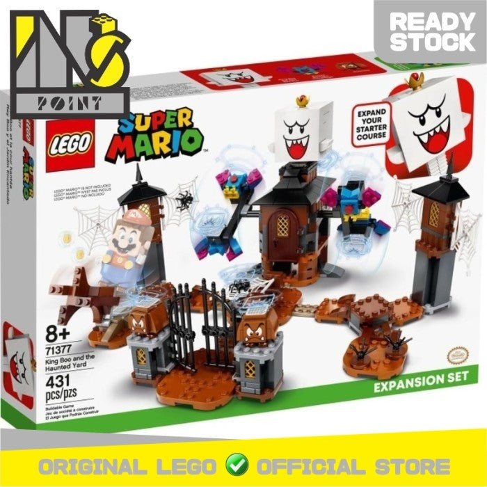 LEGO 71377 - Mario Bros - King Boo and the Haunted Yard