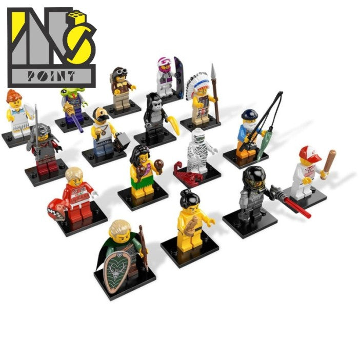 LEGO 8803 - LEGO Minifigures Series 3 Complete Full Set (16 pcs) MISP
