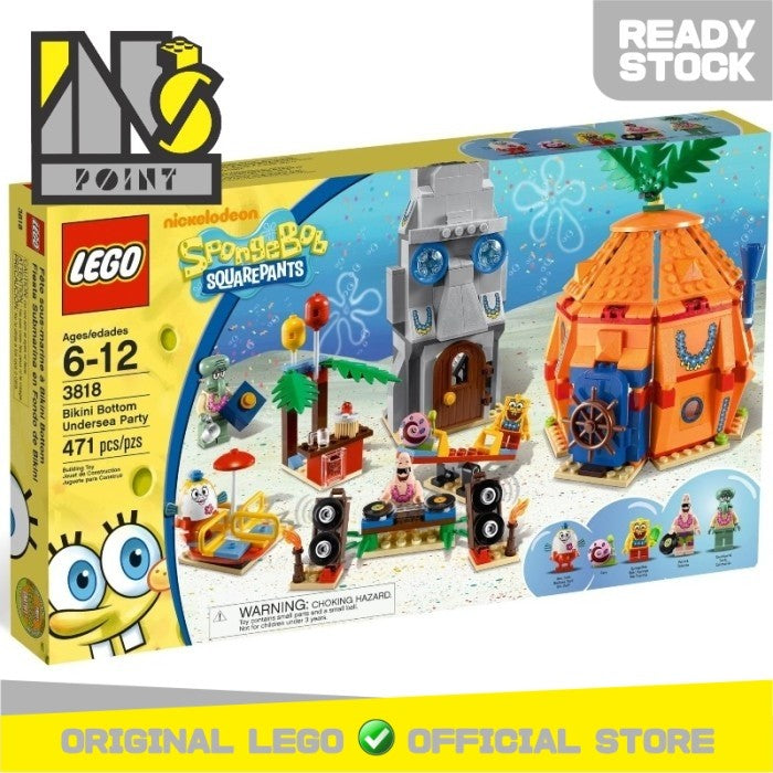 LEGO 3818 - Spongebob - Bikini Bottom Undersea Party
