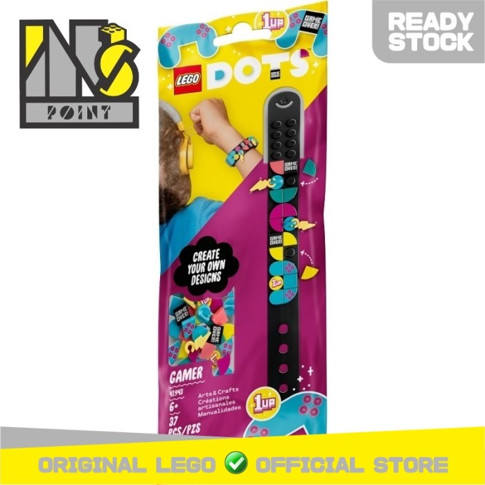 LEGO 41943 - Dots - Gamer Bracelet with charms