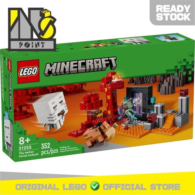 LEGO 21255 - Minecraft - The Nether Portal Ambush