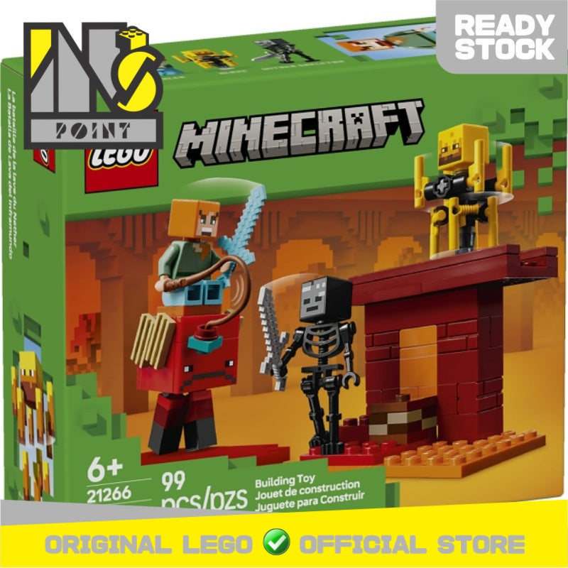 LEGO 21266 - Minecraft - The Nether Lava Battle