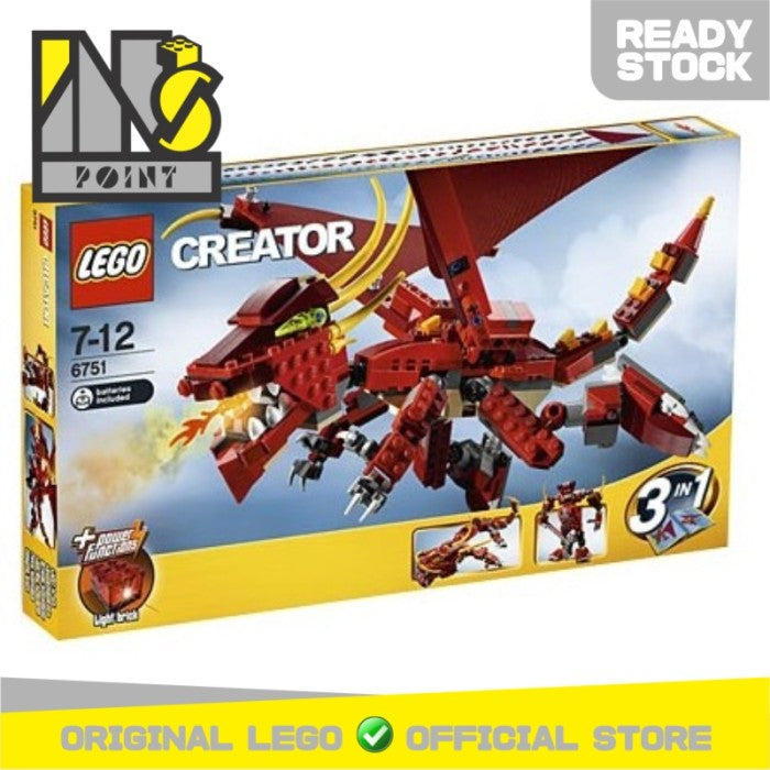 LEGO 6751 - Creator - Fiery Legend
