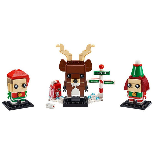 LEGO 40353 - Brickheadz - Reindeer, Elf & Elfie