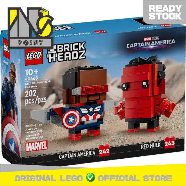 LEGO 40668 - Brickheadz - Captain America Brave New World