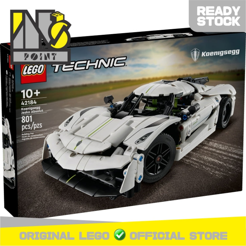 LEGO 42184 - Technic - Koenigsegg Jesko Absolut White Hypercar
