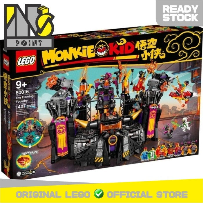 LEGO 80016 - Monkie Kid - The Flaming Foundry