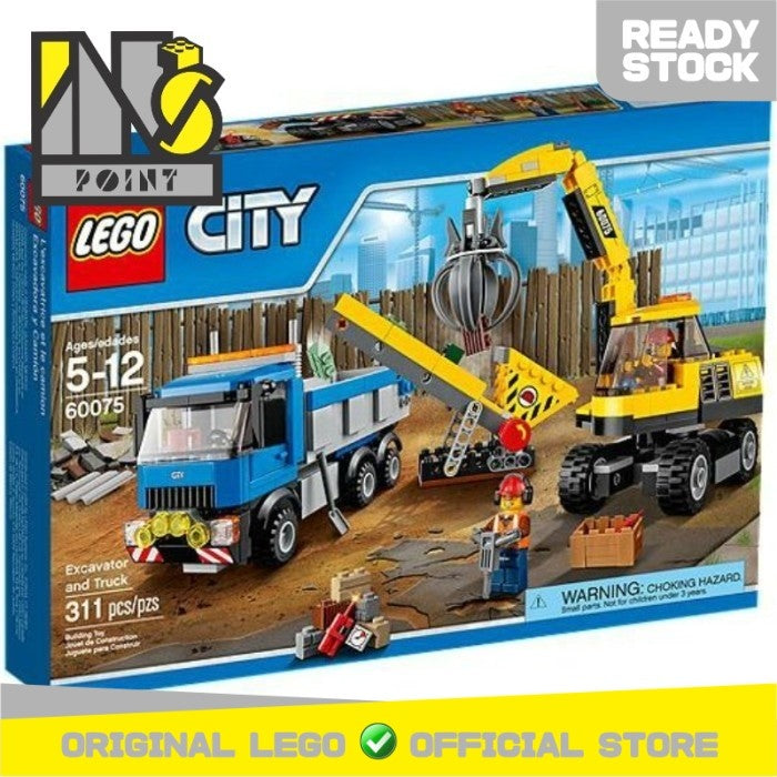 LEGO 60075 - City - Excavator and Truck