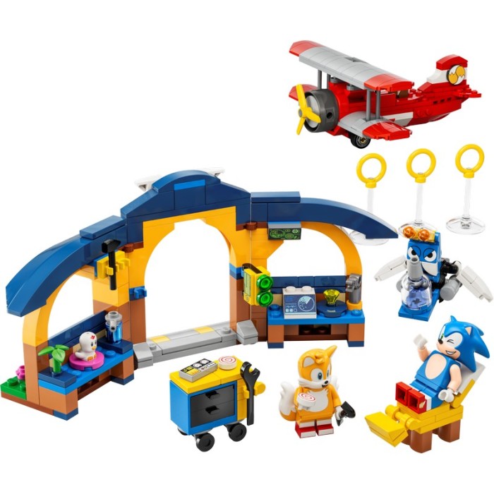 LEGO 76991 - Sonic The Hedgehog - Tails' Workshop and Tornado Plane