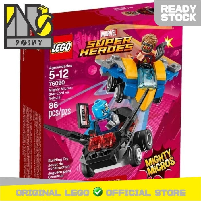 LEGO 76090 - Super Heroes - Mighty Micros: Star-Lord vs. Nebula