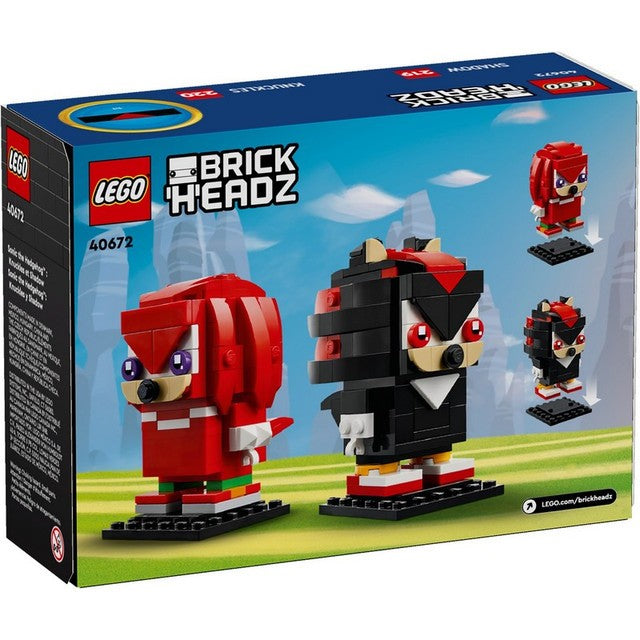 LEGO 40672 - Brickheadz - Sonic the Hedgehog: Knuckles & Shadow