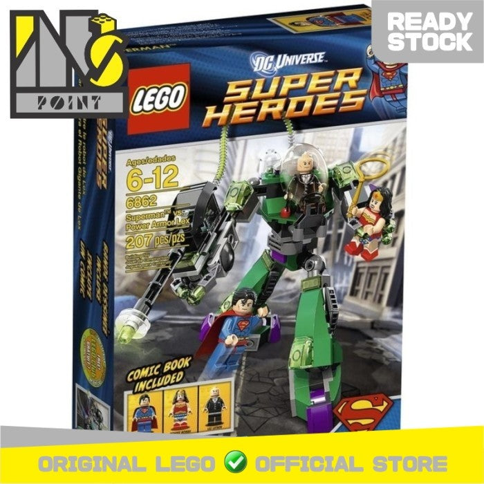 LEGO 6862 - Super Heroes - Superman Vs Power Armor Lex