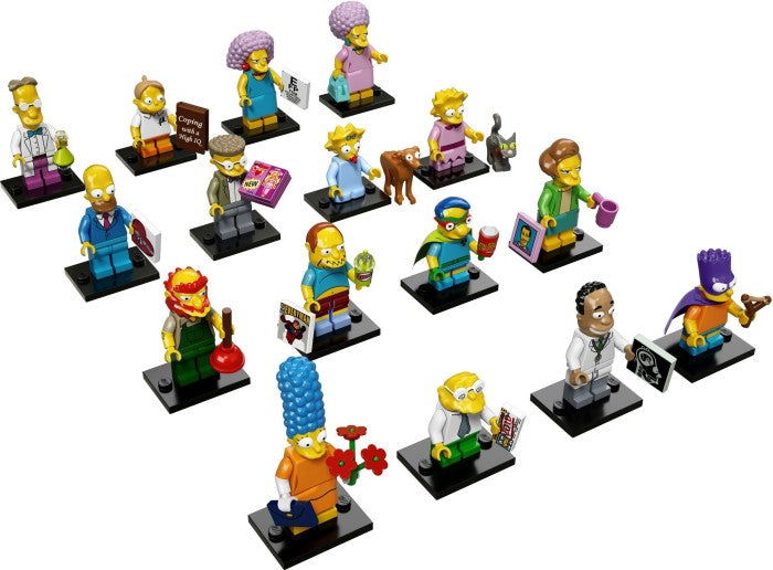 LEGO 71009 - LEGO Simpsons Series 2 Complete Full Set (16 pcs) MISP