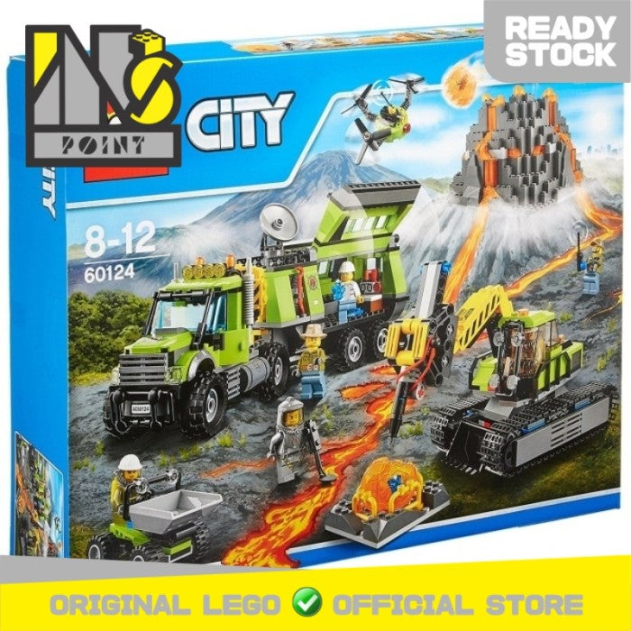LEGO 60124 - City - Volcano Exploration Base