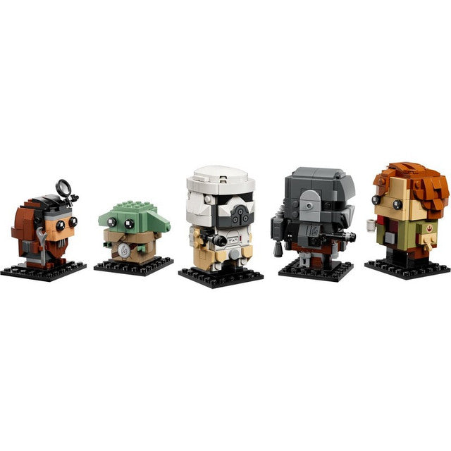 LEGO 40856 - Brickheadz - The Mandalorian and Grogu: Allies & Villains