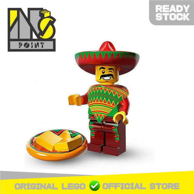 LEGO 71004 - 12 - Minifigure The LEGO Movie Series 1 Taco Tuesday Guy