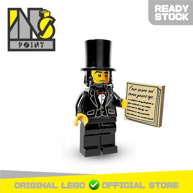LEGO 71004 - 5 - Minifigure The LEGO Movie Series 1 Abraham Lincoln