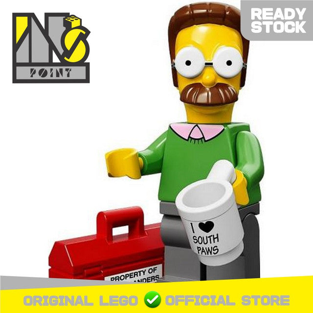 LEGO 71005 - 7 - Minifigure The Simpsons Series 1 Ned Flanders