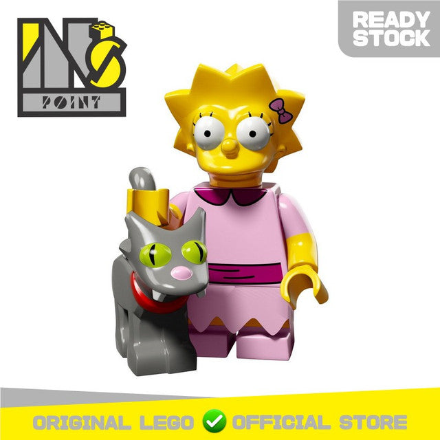 LEGO 71009 - 3 - Minifigure The Simpsons Series 2 Lisa with Snowball II