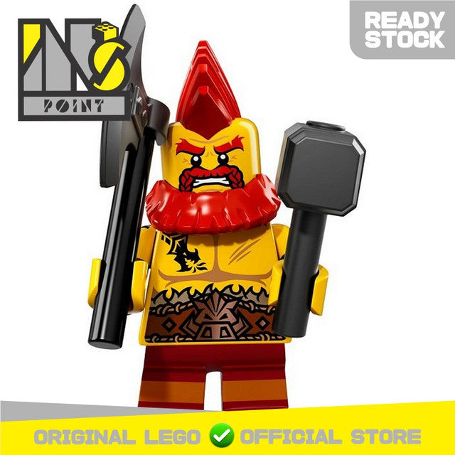 LEGO 71018 - 10 - Minifigure Series 17 Battle Dwarf