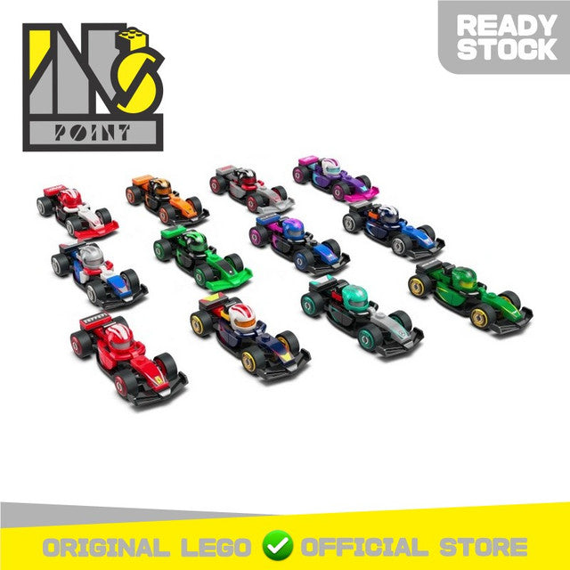 LEGO 71049 - Minifigures F1 Collectible Race Car Complete Full Set (12pcs)