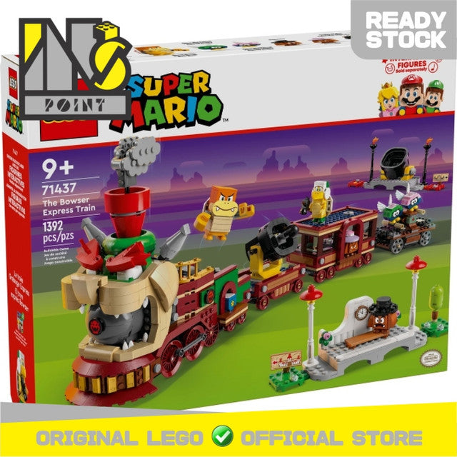 LEGO 71437 - Super Mario - The Bowser Express Train - Expansion Set