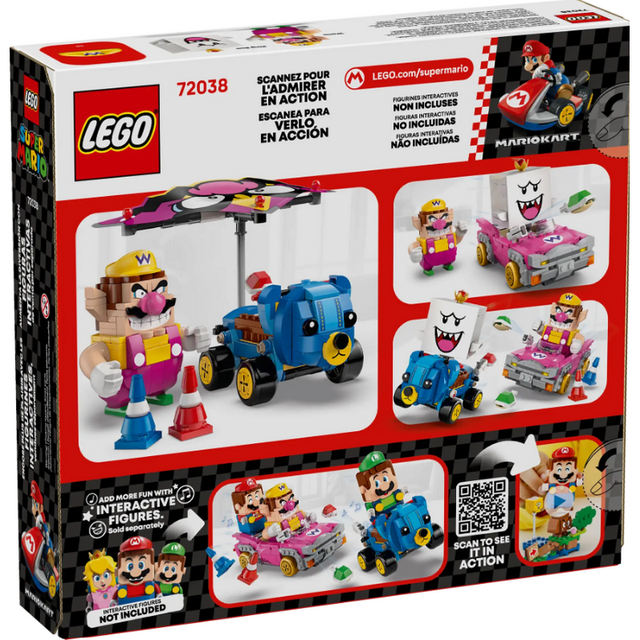 LEGO 72038 - Super Mario - Mario Kart – Wario & King Boo