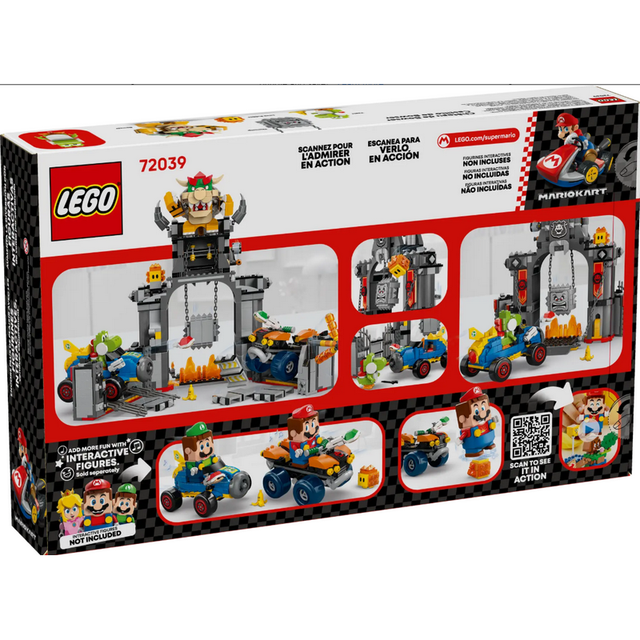 LEGO 72039 - Super Mario - Mario Kart – Bowser's Castle