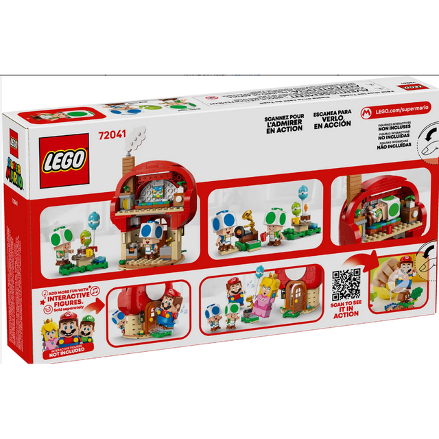 LEGO 72041 - Super Mario -
Party at Toad's House