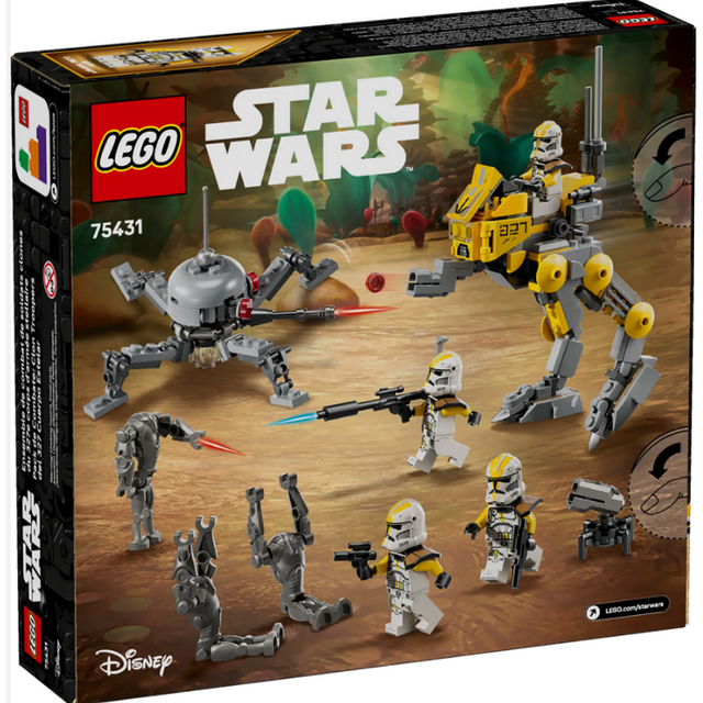 LEGO 75431 - Star Wars - 327th Star Corps Clone Troopers Battle Pack