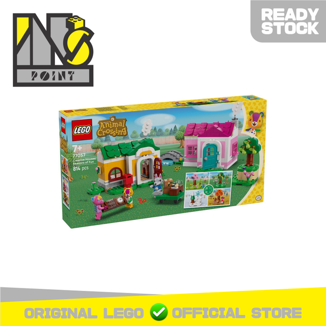 LEGO 77057 - Animal Crossing - Creative Houses: Seasons of Fun