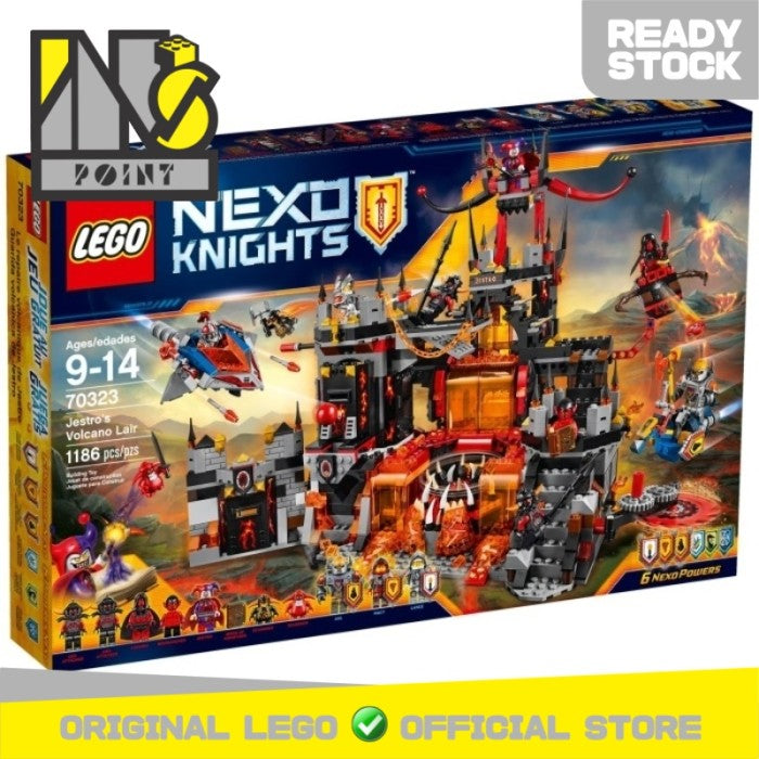 LEGO 70323 - Nexo Knights - Jestro's Volcano Lair