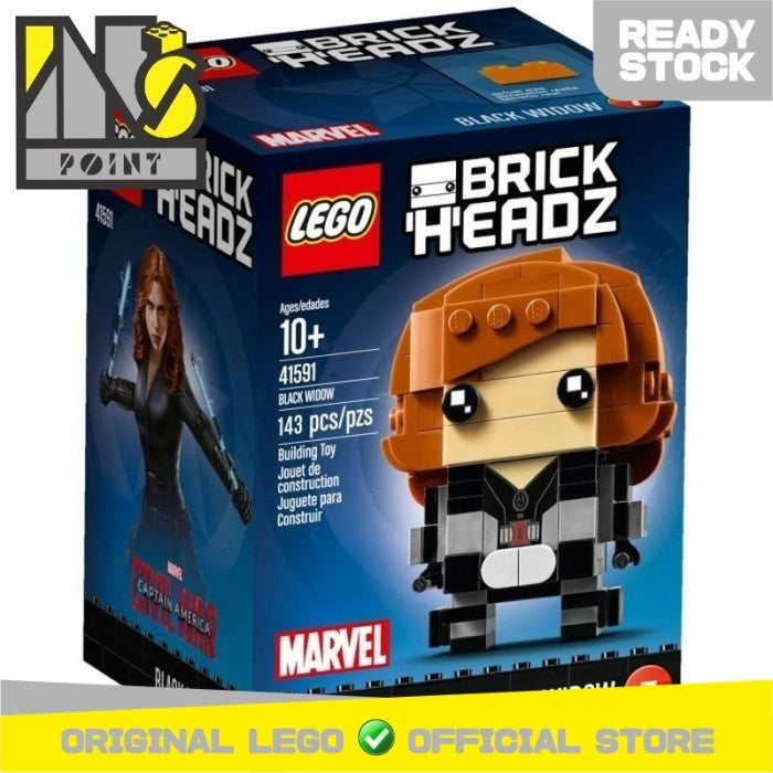 LEGO 41591 - Brickheadz - Black Widow