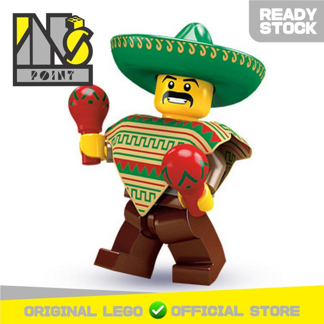 LEGO 8684 - 1 - Minifigure Series 2 Mariachi / Maraca Man