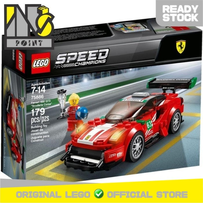 LEGO 75886 - Speed Champions - Ferrari 488 GT3 Scuderia Corsa