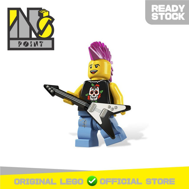 LEGO 8804 - 4 - Minifigure Series 4 Punk Rocker