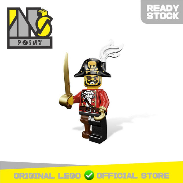 LEGO 8833 - 15 - Minifigure Series 8 Pirate Captain