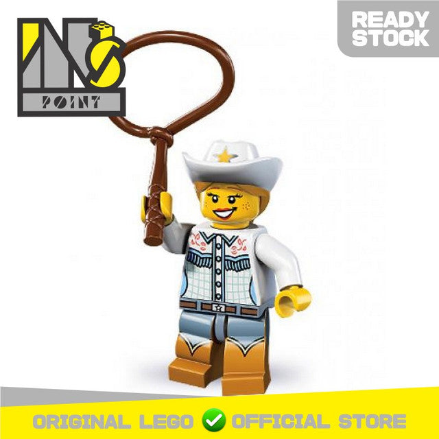 LEGO 8833 - 4 - Minifigure Series 8 Cowgirl