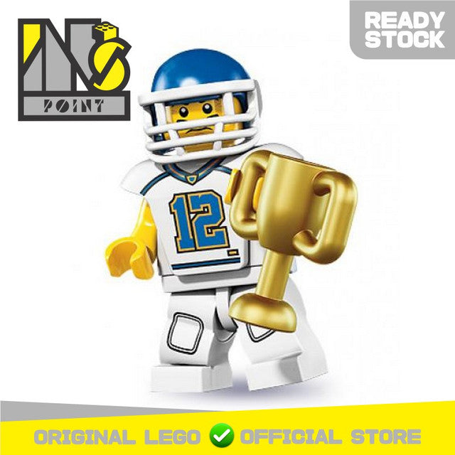 LEGO 8833 - 5 - Minifigure Series 8 Football Player